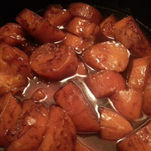Stovetop Candied Sweet Potatoes - Jersey Girl Cooks