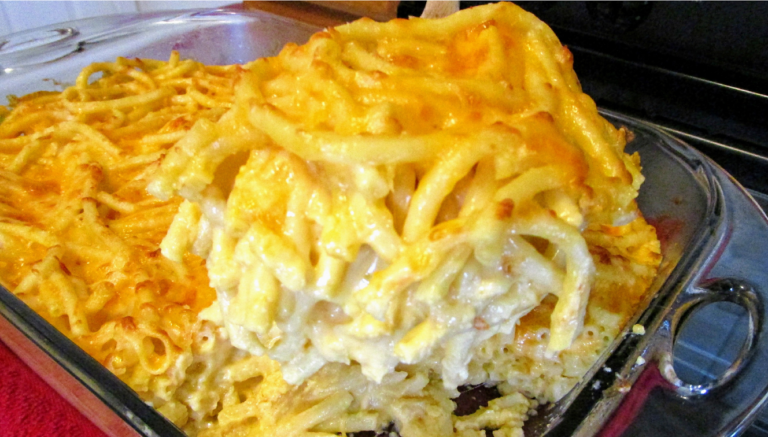 baked mac and cheese with evaporated milk and sour cream